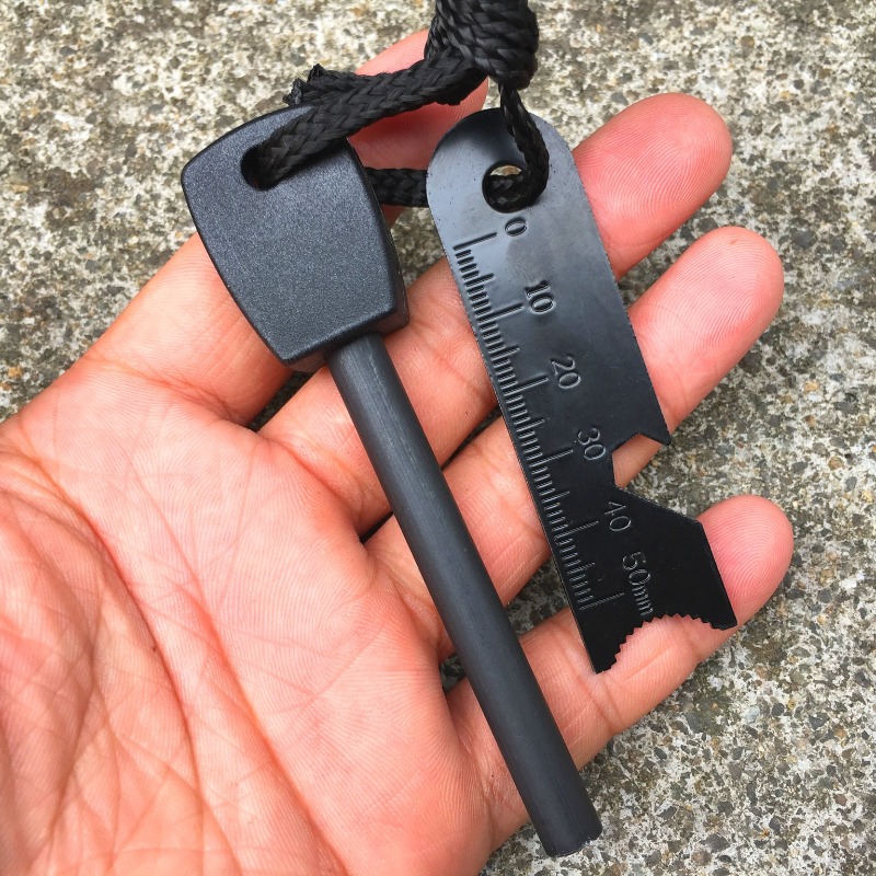 Outdoor Survival Fire Starter  - đánh giá và giá Magnesium Fire Starter