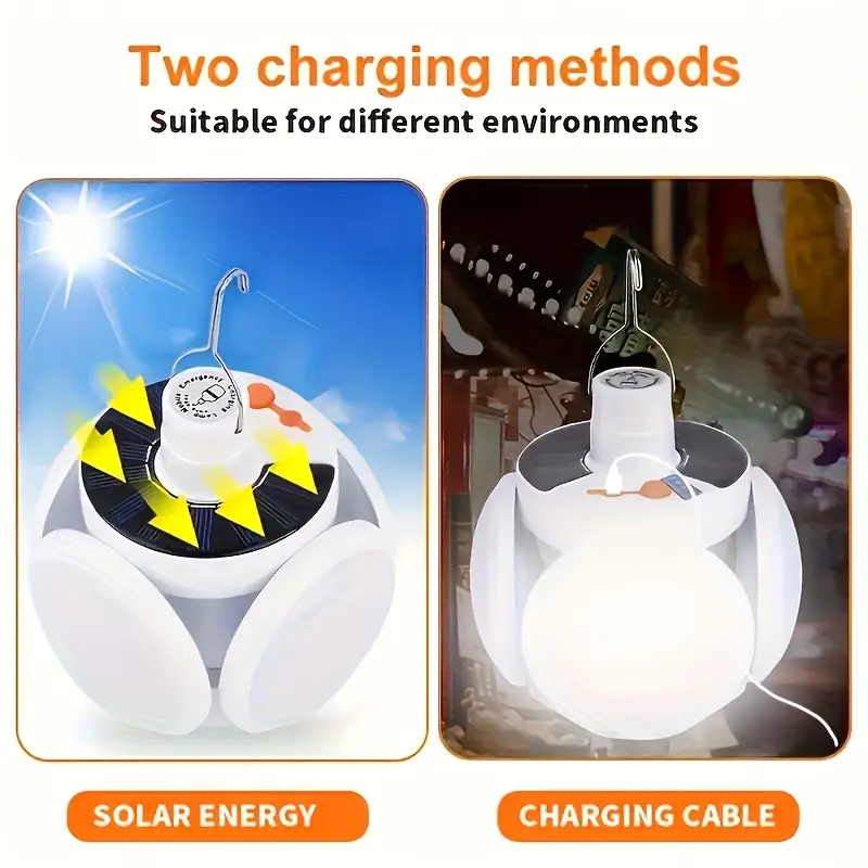 1 Solar Folding Light with USB - đánh giá và giá Solar Emergency Charger