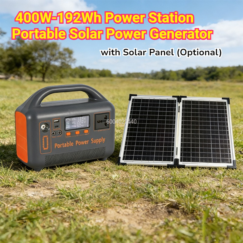 400W Portable Power Station So - đánh giá và giá Solar Emergency Charger