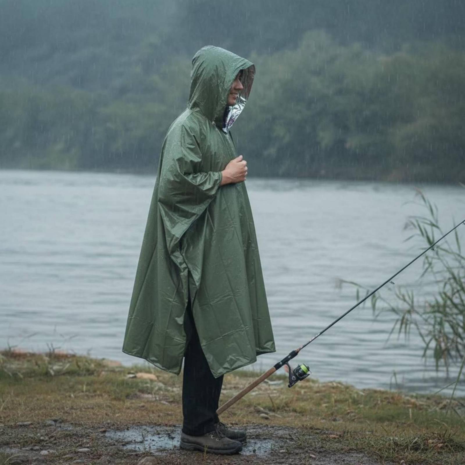 Rain Coat Waterproof Emergency - đánh giá và giá Emergency Poncho Rain